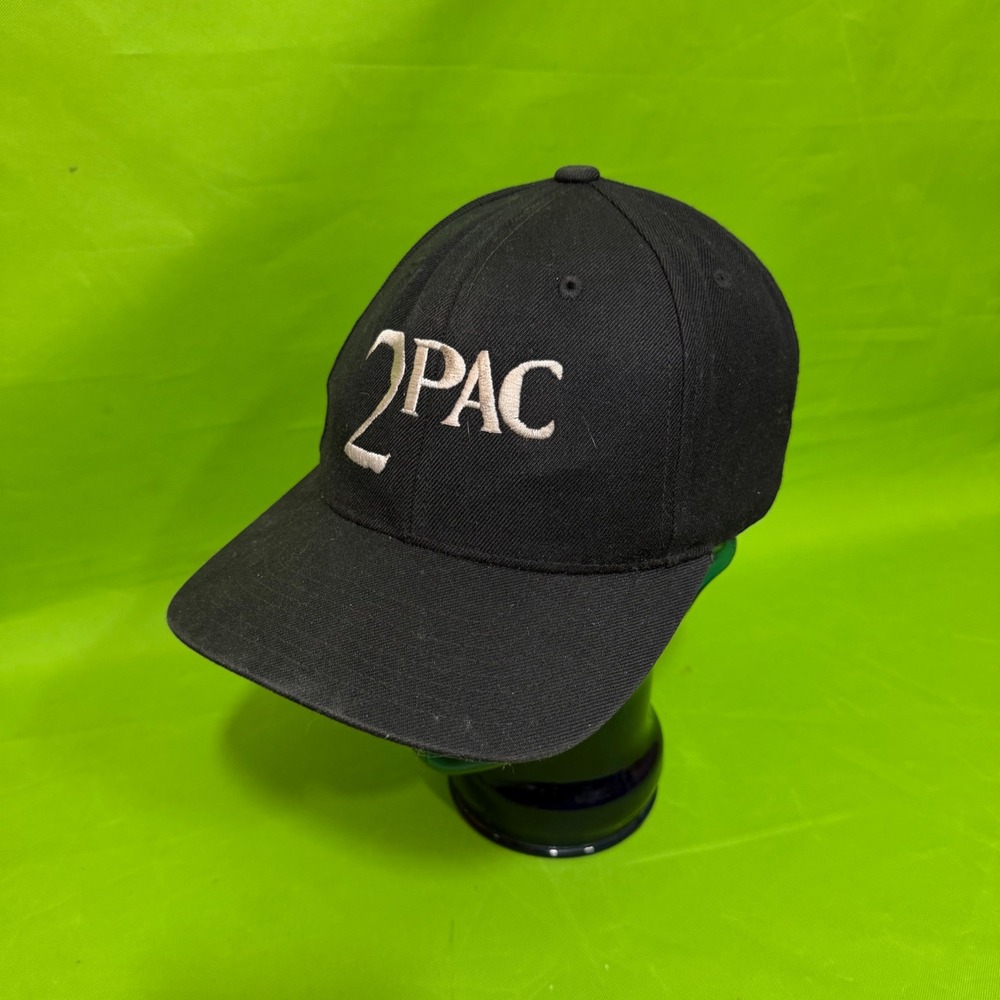 2Pac Tupac Shakur Snapback Hat Black The Classics Yupoong Hip Hop Rap Cap